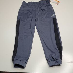NEW 6 New Balance PULL ON LIGHTWEIGHT SOFT GRAY BLACK JOGGER PANTS NWT